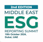 Middle East ESG Reporting Summit 2024